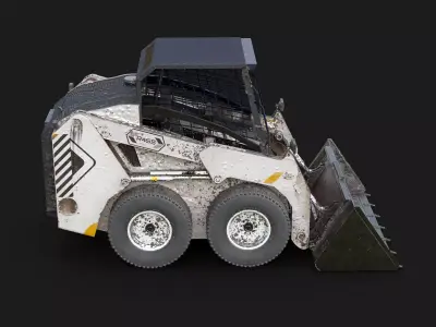 Skid Steer Loader LR Dirt 3D model
