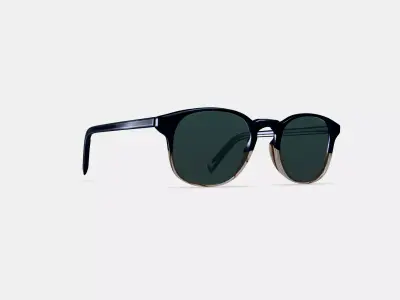 Downing Sunglasses in Antique Shale Fade 3D model