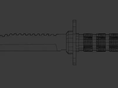 Knife 3D model order