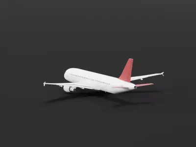 RedtailA320 3D model