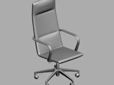 office chair 60 3D model
