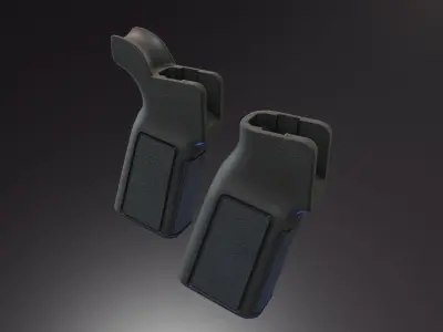 B5 type 22 23 Grips Low-poly 3D model