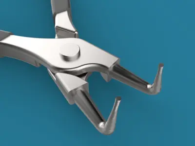 Pliers for seeger 3D model