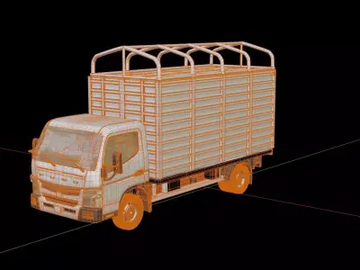 Mitsubishi Fuso Canter 3D model by nickyreignz