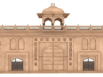 Indian Palace 3D model