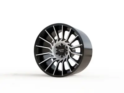 MOTO METAL MO807 WHEEL 3D MODEL 3D model
