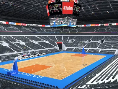 Stadium collection 4 3D model
