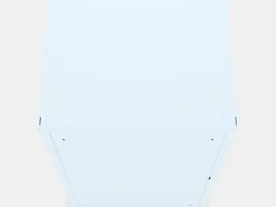HALLAN Cabinet Low-poly 3D model