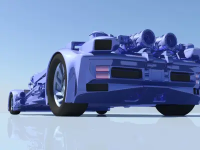 Car Fighter 3D model