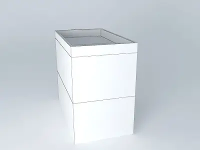 Industrial cube Free 3D model