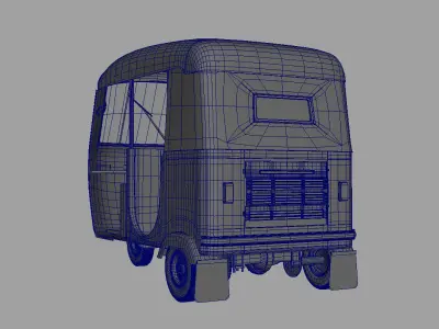 Auto rickshaw 3d model 3D model