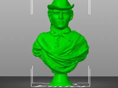 Jesse James 3D print model