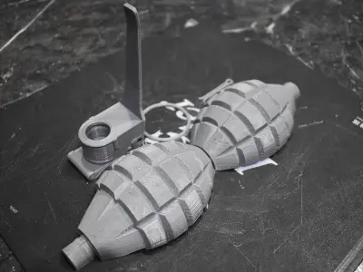 Grenade for Print 3D print model purchase