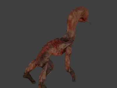 Cry Wolf Free low-poly 3D model