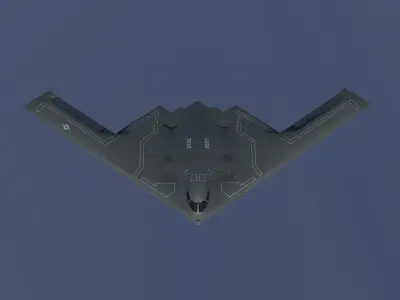 B-2 Spirit Low-poly 3D model purchase