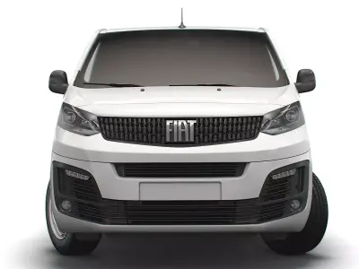 Fiat Scudo L1 2022 3D model