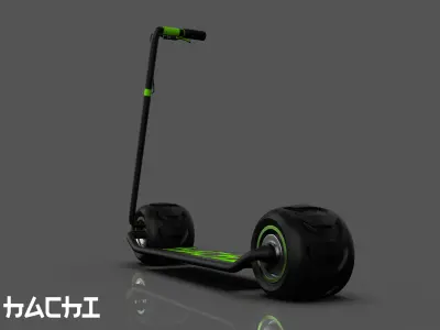 Scooter hitch electric 3D model