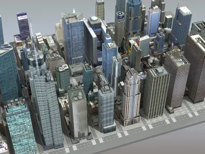 New York / Times Square 3D model