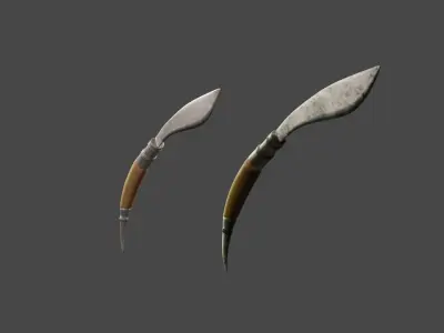 dao bo chau 3D model