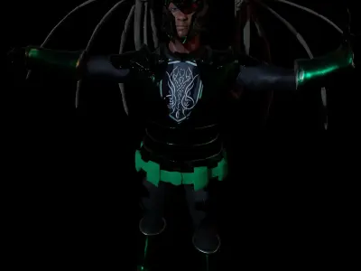 Collection of 3D shields 1 Low-poly 3D model