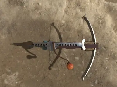 crossbow 3D model 3