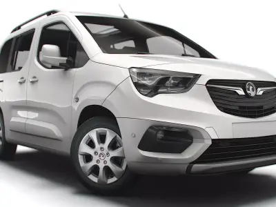 Vauxhall E Combo Life 2022 3D model