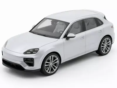 Modern Luxury Electric SUV 3D model