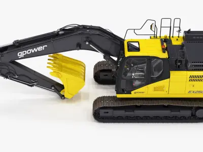  Excavator Tracked Generic v2 