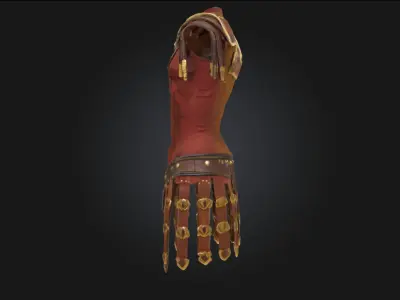 Gladiator Armor Historical Battlewear Model for Combat 3D model