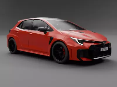 Toyota Gr Corolla 2025 Free 3D model