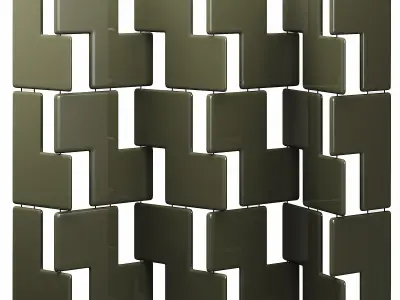 Janis screen by minotti 3D model