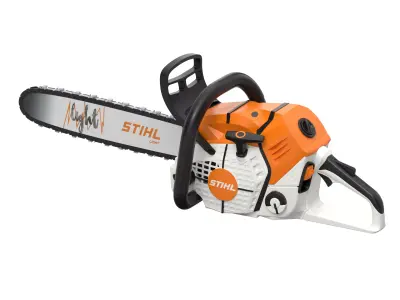 Stihl Battery Operated Chainsaw Kids Toy 3D Model Low-poly 3D model