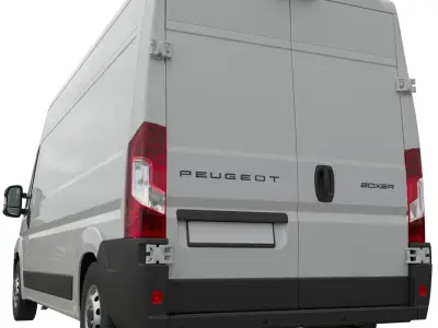 2024 Peugeot BOXER L3H2 Detailed interior 3D model