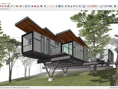 Sketchup Villa 227 3D model