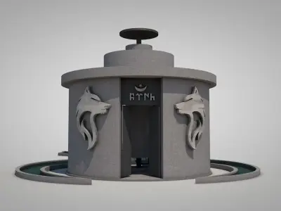 MYSTIC TURKISH HOUSE Free low-poly 3D model