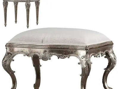 kosovart louis puf 3D model