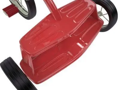 Tricycle with basket 3D model