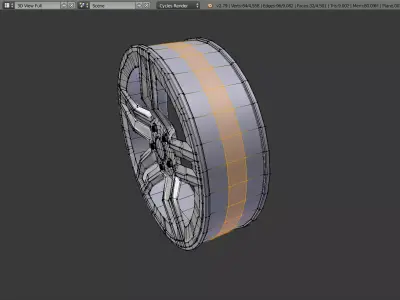 generic velg 3D model