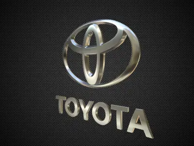 Toyota Logo 3D model by 3dlogoman