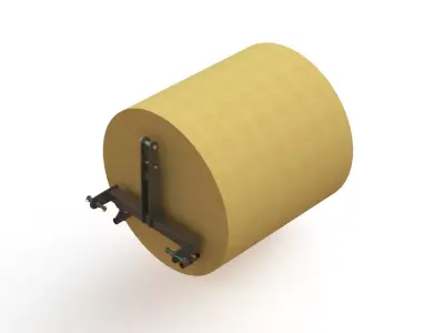 WG 1028 - Bale forks 3D model