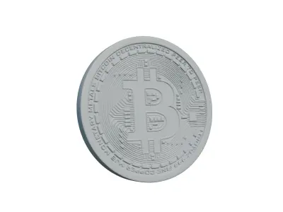 Bitcoin High quality  3D model