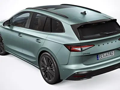2021 Skoda Enyaq iV 3D model