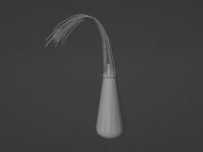 Type 3 anti-tank grenade Low-poly 3D model