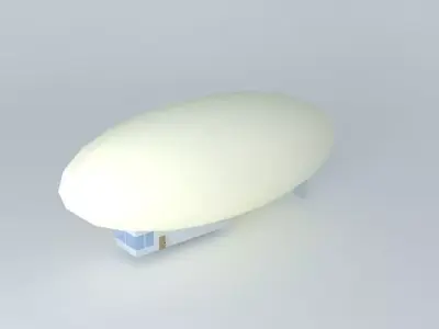 blimb airship Free 3D model