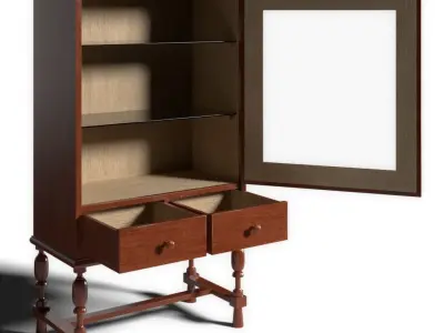 Old Vitrine 3D model