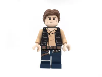 FREE Han Solo Modular Figure Free 3D print model