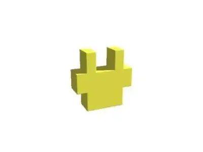 Soft Blocks 2 AAA Low-poly 3D model