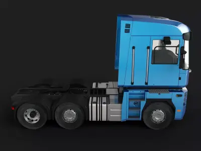 Magnum 6x2 3D model