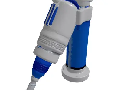 Futuristic Medical Injector System 3D model