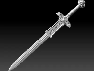 Conan Atlantean Sword 3D Model Ready to Print 3D print model